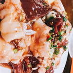 まつもとホルモン 石芝店 - ホルモン盛り合わせ2〜3人前 1980円