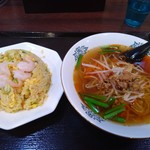 郡華園 - ラーメンセット　780円