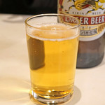 廣東餐館 鳳飛 - キリン ラガービール（瓶）