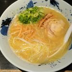 鶏そば 三歩一 - 濃厚鶏そば(800円)