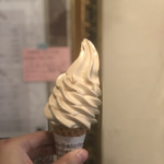 ジェラテリア アクオリーナ - 元住吉 Muiさんのコーヒーミルクのジェラートソフト（640円）税込