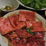 多平 - 上ロースと普通のハラミ