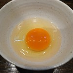 櫻井中華そば店 - 2018年12月 寿雀卵の卵かけご飯 260円