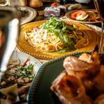 pollo - 当店の人気料理9品を楽しむ♪『鶏バルイタリアンコース』