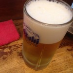 立飲み たきおか - 生ビール　410円