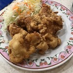 餃子の王将 - 鶏の唐揚 520円税別