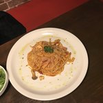 カフェバー ハニー - 本日のパスタランチのトマトとベーコンのパスタ
