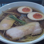 麺や　元町 - 味玉醤油ラーメン