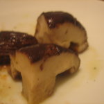 ピッツェリア・スクニッツォ・ダ・シゲオ - 椎茸、分厚っ！