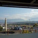 川田屋 - テーブル席からの眺望