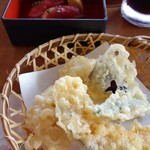 川田屋 - 野菜天ぷら（ミニコース）