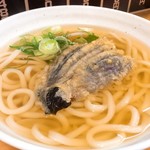 麺家まるきん - ナス天うどん