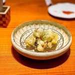 築地玉寿司 ささしぐれ - いかげそ磯辺揚げ