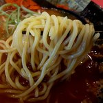 馬力屋 - 麺の固さは普通で