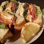 喫茶Y　ハーフサンドイッチ