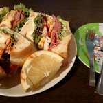 喫茶Y - 喫茶Y　ハーフサンドイッチ