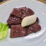 スタミナ苑 - レバ塩 1100円