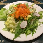 カフェバベット - ランチのサラダ