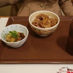 すき家 - おろしポン酢牛丼ミニ