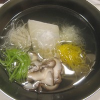 沖縄懐石 赤坂潭亭 - 椀（旬と島野菜の沢煮椀）
