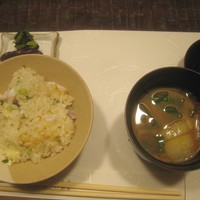 沖縄懐石 赤坂潭亭 - 食事（醍醐めし、留椀、香物）