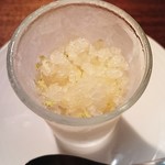 ビストロ　アギャット - 山形県産  富士林檎とシードルのグラニデ