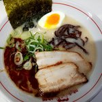 味千ラーメン - ニンニクチップは最初は入っていません