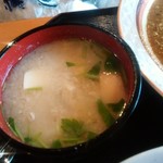 プチバカンス - カレー（もつ焼き添え）