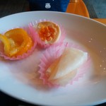 プチバカンス - もつ煮定食700円