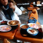 プチバカンス - カレー（もつ焼き添え）