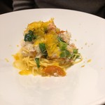 ダ マッサ - ズワイガニとカラスミのタリオリーニ