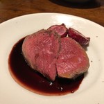 ダ マッサ - 黒牛のランプステーキ こちらも絶品です