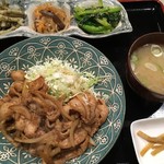 Ryuunosuzu - 生姜焼き定食1,300円
