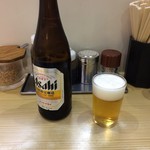 揚子江ラーメン 林記 - 安定の瓶ビール500円