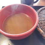 猪之鼻庭 - 蕎麦湯