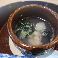 ぎおん 佐藤 - はまぐりのスープ