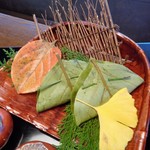 とうふ屋うかい - 柿の葉寿司