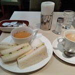 Cafeルノアール - [料理] モーニング Cセット 全景♪ｗ