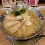 磨きの町のラーメン屋 味我駆 - 背脂チャーシュー麺