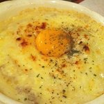 ディナープレートのメイン（ドリア）