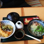 Soba Koubou Kanouya - 天丼ランチ
