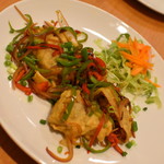 ベトナム料理 故郷レストラン - ソフトシェルクラブ揚げの塩味付け（８００円＋税）２０１８年１２月