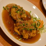 ベトナム料理 故郷レストラン - ソフトシェルクラブ揚げのタマリンド味付け（８００円＋税）２０１８年１２月