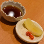 ベトナム料理 故郷レストラン - ローストダック・ハーフ（１，５００円＋税）の薬味２０１８年１２月