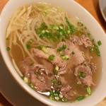 ベトナム料理 故郷レストラン - しゃぶしゃぶ牛肉のフォー（８５０円＋税）２０１８年１２月