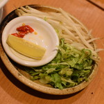 ベトナム料理 故郷レストラン - フォーの薬味２０１８年１２月