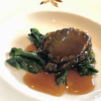 広東料理 センス - 国産鮑のオイスターソース煮込み