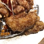 kawara CAFE＆DINING - 2018.12.12  鶏もも肉の香味唐揚げ