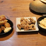 揚鶏屋　伊予 - 三種盛