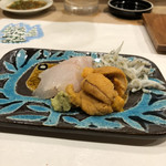 うを徳 - 九絵、海胆、氷魚